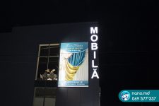 Litere volumetrice iluminare fata