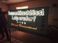 Композитный cветовой короб с инкрустацией
