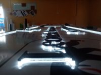 Композитный cветовой короб с инкрустацией
