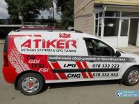 Обклейка легкового транспорта